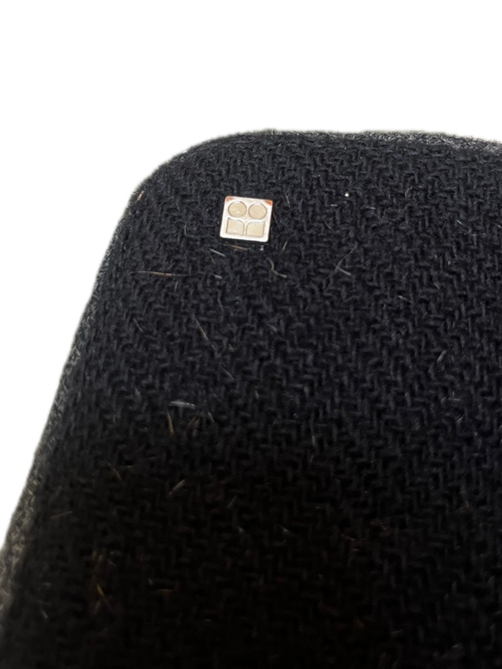 Kate Spade Vintage Wool Grey Patchwork Tote - Picture 7 of 16